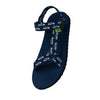 Seattle Seahawks NFL Womens Repeat Logo Strap Sandal