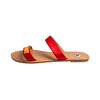 Kansas City Chiefs NFL Womens Double Strap Slide Sandals