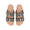 Los Angeles Rams NFL Womens Mini Print Double Buckle Sandal