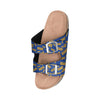 Los Angeles Rams NFL Womens Mini Print Double Buckle Sandal