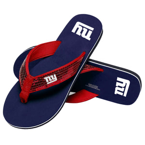 Northwest NFL New York Giants Toss Silk Touch Comfy Throw with Sleeves