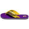 Minnesota Vikings NFL Womens Sequin Flip Flops