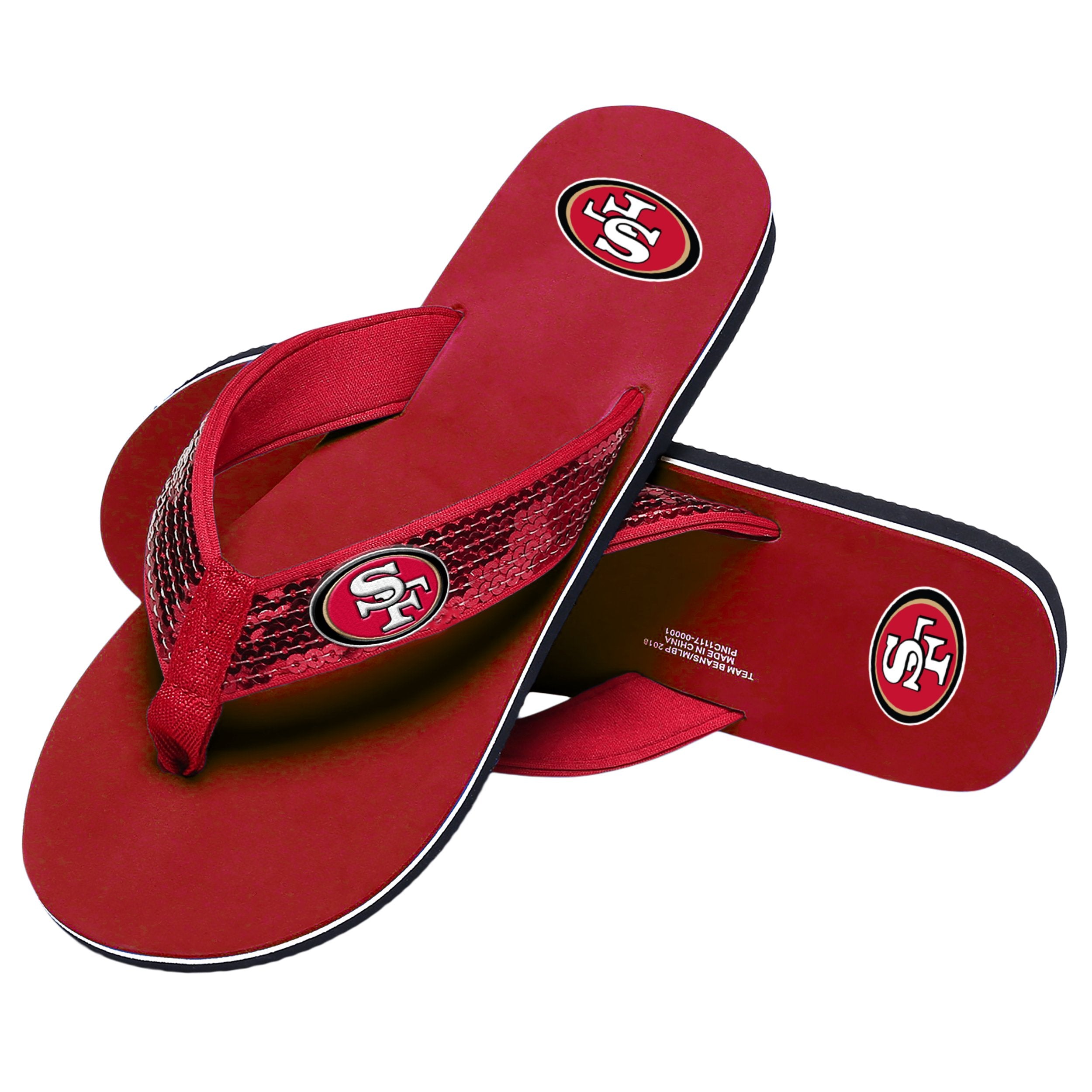 San Francisco 49ers Gameday Couture Women's Gl Flip Sequin