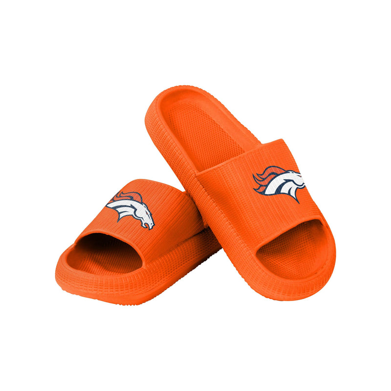 FOCO Denver Broncos Men's Raised Slide Sandals 