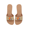 Cleveland Browns NFL Womens Straw Slide