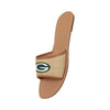 Green Bay Packers NFL Womens Straw Slide