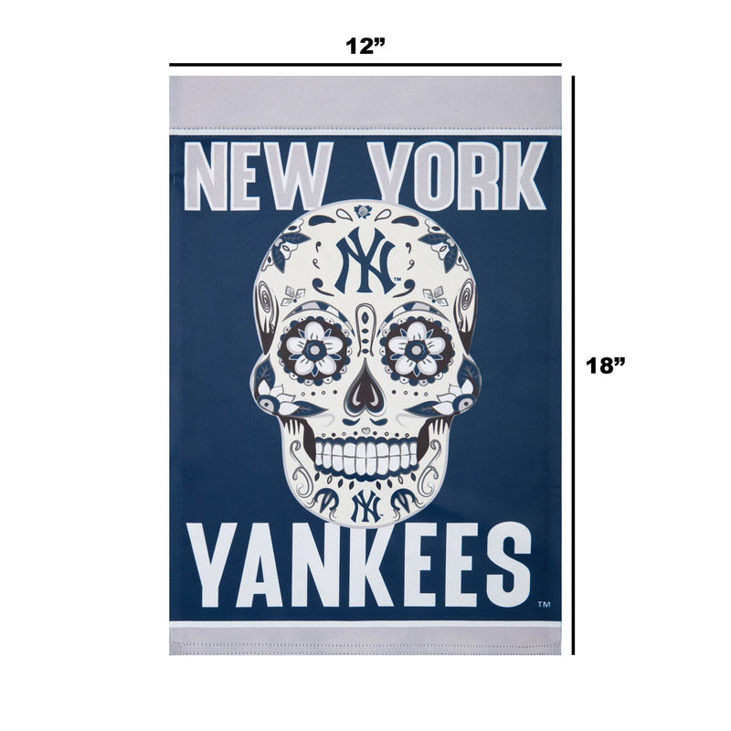 Houston Astros MLB Day Of The Dead Garden Flag