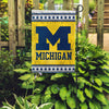 Michigan Wolverines NCAA Americana Garden Flag