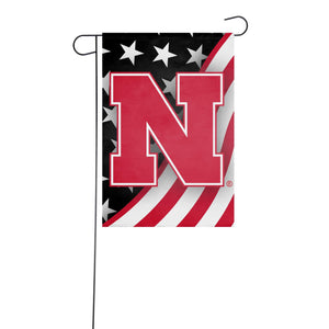 Nebraska Cornhuskers NCAA Americana Garden Flag