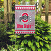 Ohio State Buckeyes NCAA Americana Garden Flag