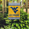 West Virginia Mountaineers NCAA Americana Garden Flag