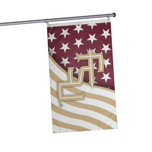 Florida State Seminoles NCAA Americana Horizontal Flag