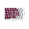 Texas A&M Aggies NCAA Americana Horizontal Flag