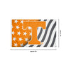 Tennessee Volunteers NCAA Americana Horizontal Flag