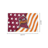 Virginia Tech Hokies NCAA Americana Horizontal Flag