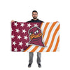 Virginia Tech Hokies NCAA Americana Horizontal Flag