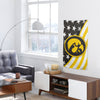 Iowa Hawkeyes NCAA Americana Vertical Flag