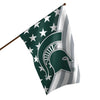 Michigan State Spartans NCAA Americana Vertical Flag