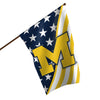 Michigan Wolverines NCAA Americana Vertical Flag