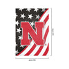 Nebraska Cornhuskers NCAA Americana Vertical Flag