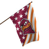 Virginia Tech Hokies NCAA Americana Vertical Flag