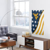 West Virginia Mountaineers NCAA Americana Vertical Flag