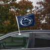 Penn State Nittany Lions NCAA 2 Pack Solid Car Flag