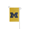 Michigan Wolverines NCAA Solid Garden Flag