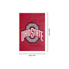 Ohio State Buckeyes NCAA Solid Garden Flag