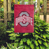 Ohio State Buckeyes NCAA Solid Garden Flag