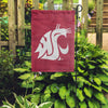 Washington State Cougars NCAA Solid Garden Flag