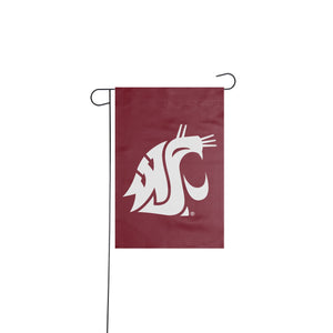 Washington State Cougars NCAA Solid Garden Flag