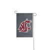 Washington State Cougars NCAA Solid Garden Flag