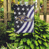 Baltimore Ravens NFL Americana Garden Flag