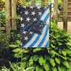 Carolina Panthers NFL Americana Garden Flag