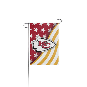 Kansas City Chiefs NFL Americana Garden Flag