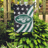 New York Jets NFL Americana Garden Flag