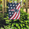 New England Patriots NFL Americana Garden Flag