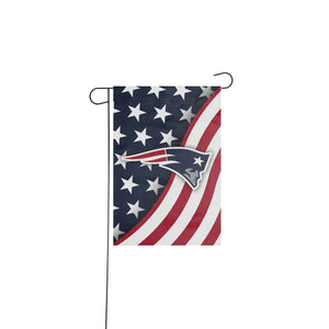 New England Patriots NFL Americana Garden Flag