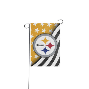 Pittsburgh Steelers NFL Americana Garden Flag