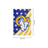 Los Angeles Rams NFL Americana Garden Flag