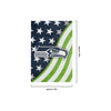 Seattle Seahawks NFL Americana Garden Flag