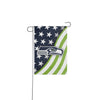 Seattle Seahawks NFL Americana Garden Flag