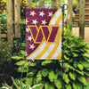 Washington Commanders NFL Americana Garden Flag