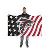 Atlanta Falcons NFL Americana Horizontal Flag