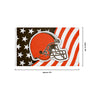 Cleveland Browns NFL Americana Horizontal Flag