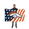 Denver Broncos NFL Americana Horizontal Flag