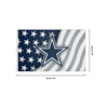 Dallas Cowboys NFL Americana Horizontal Flag