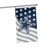 Dallas Cowboys NFL Americana Horizontal Flag