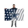 Dallas Cowboys NFL Americana Horizontal Flag